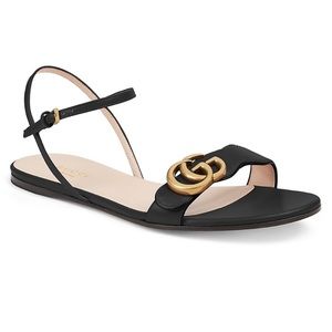 Gucci Marmont Double G Sandals
